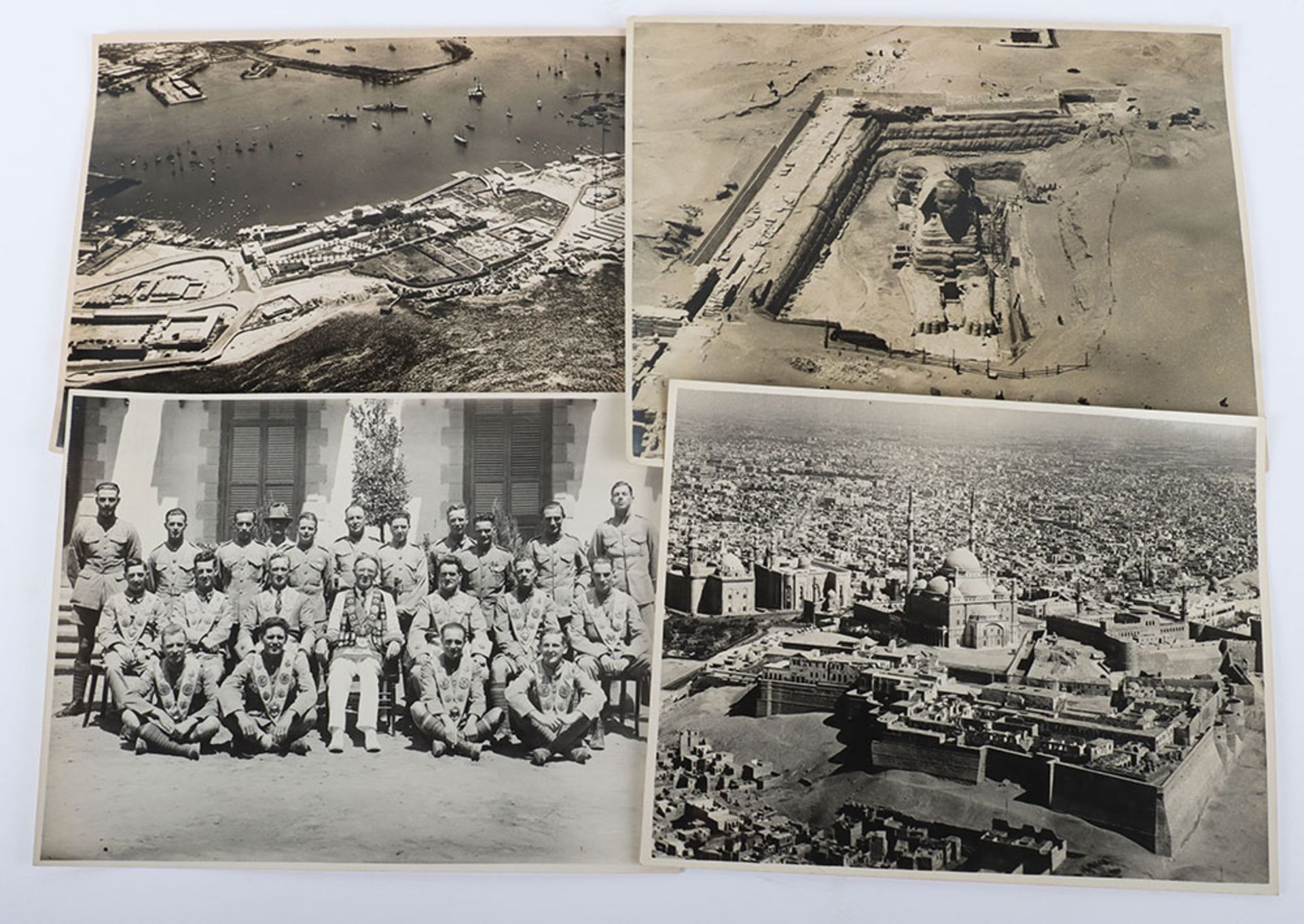 British RAF Squadron photographs Egypt c.1926. - Bild 11 aus 12