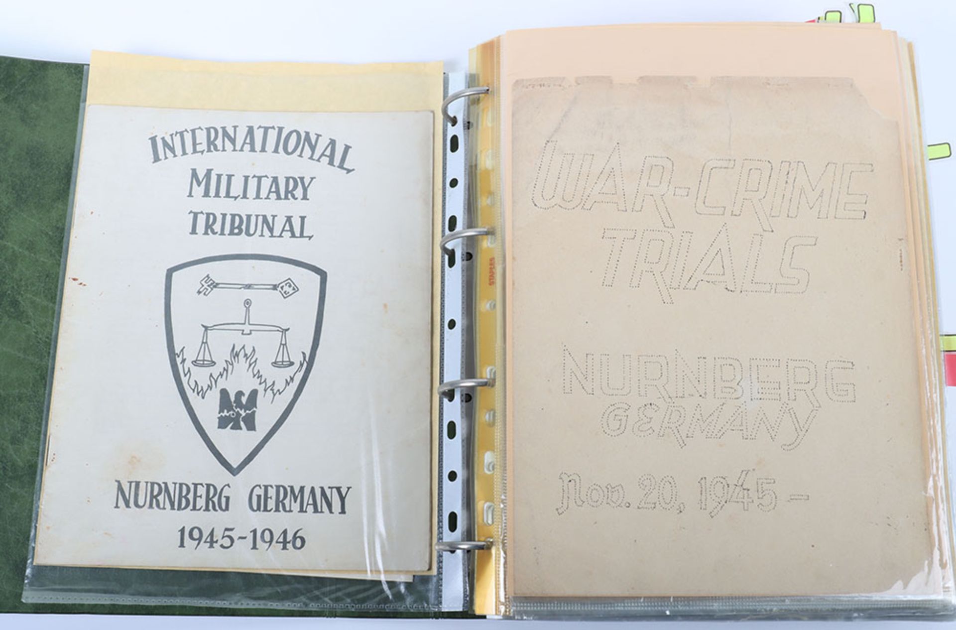 International Military Tribunal Nurnberg, Germany 1945-1946. - Image 2 of 24