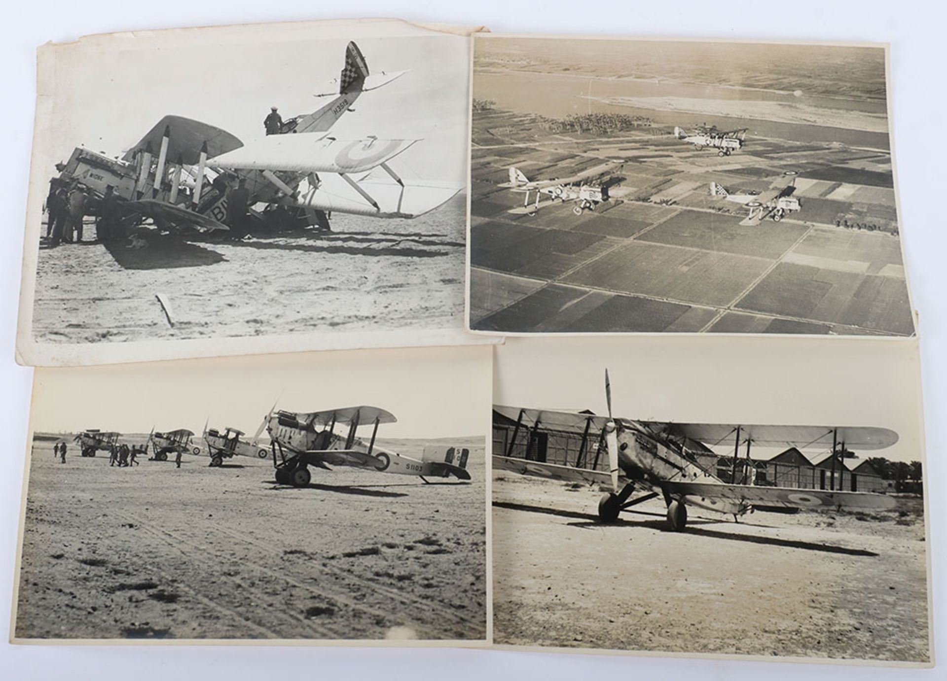 British RAF Squadron photographs Egypt c.1926. - Bild 8 aus 12