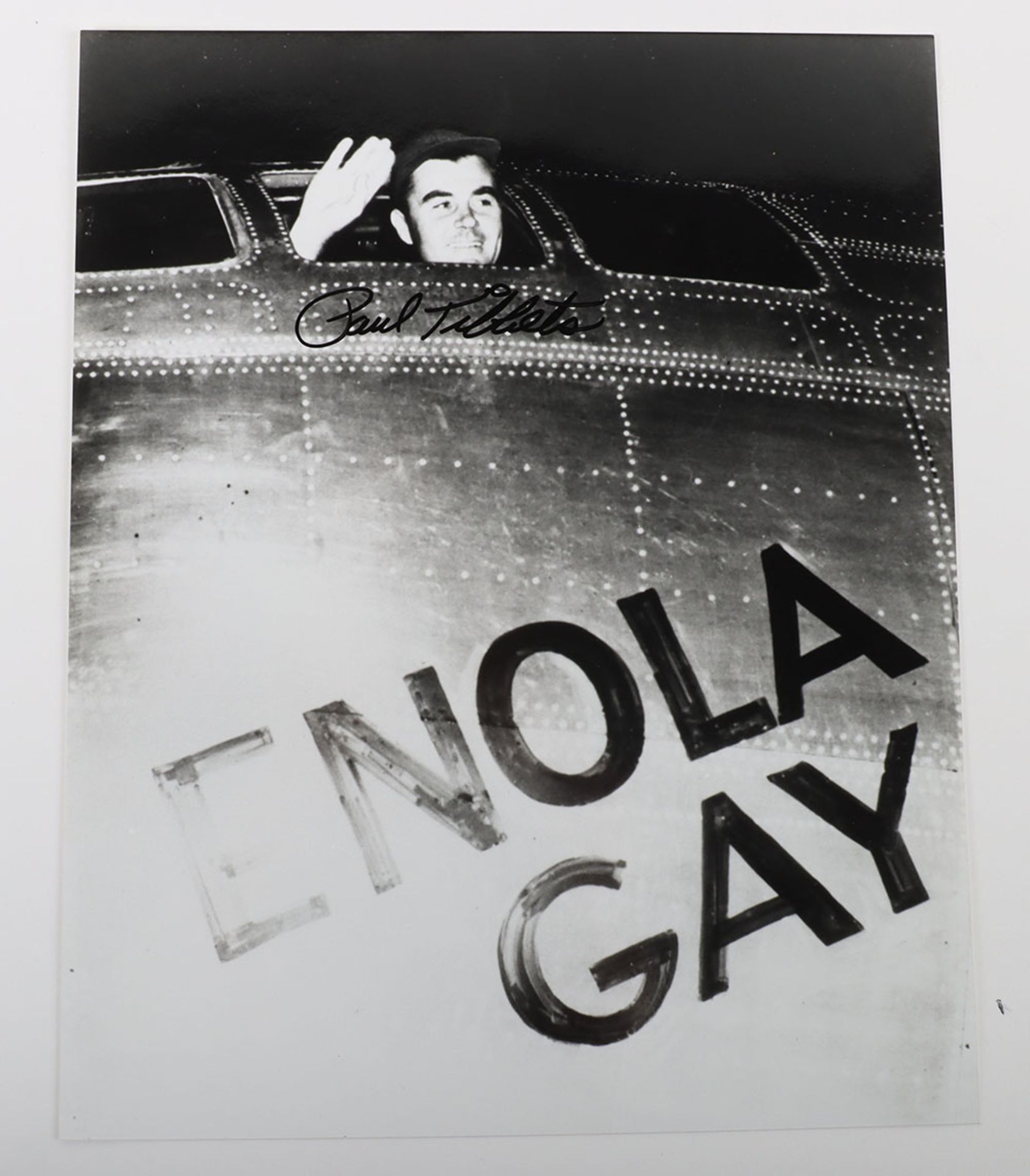 Paul Tibbetts signed photograph - Image 2 of 8