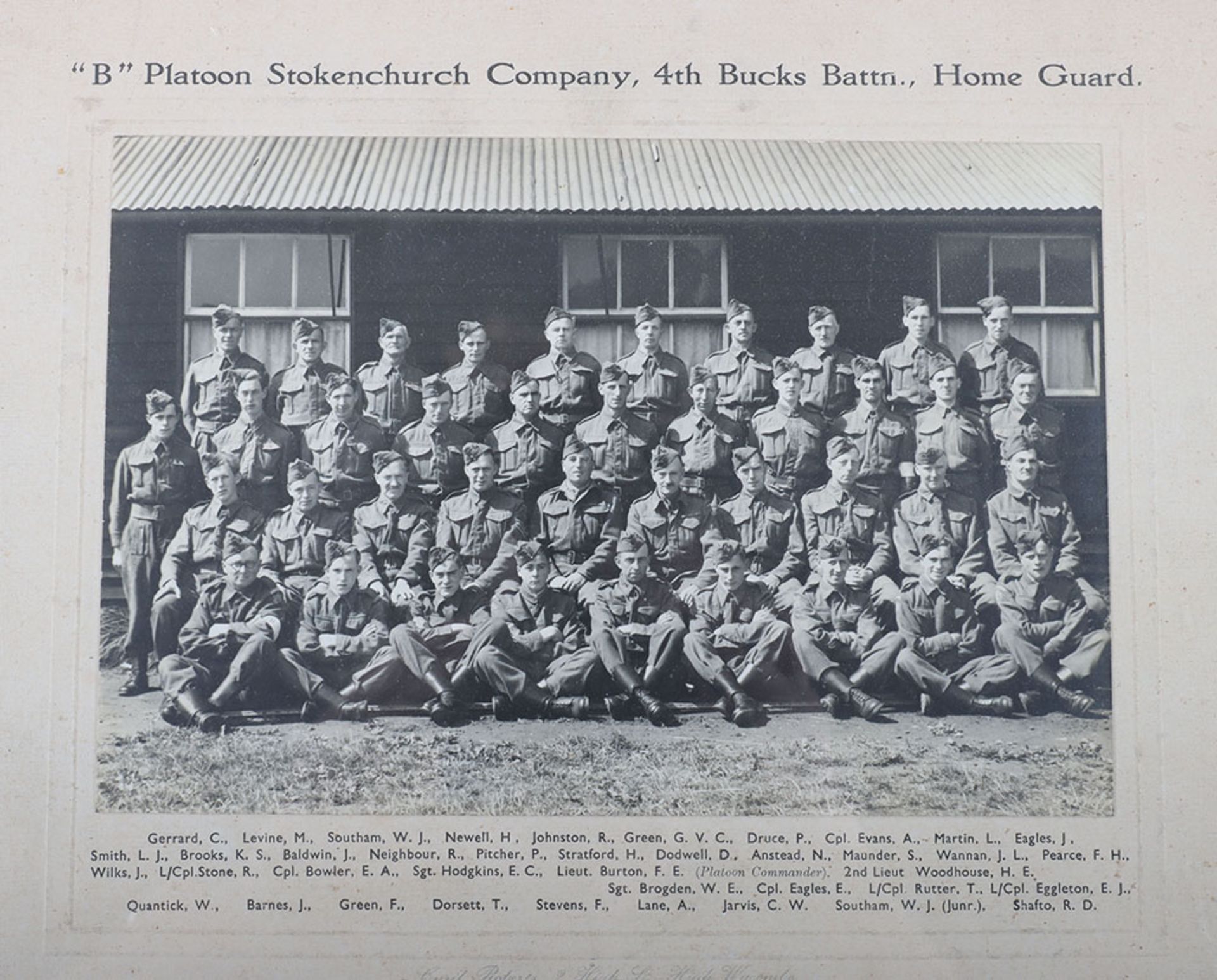 Quantity of Home Guard framed photographs, sketches - Image 3 of 19