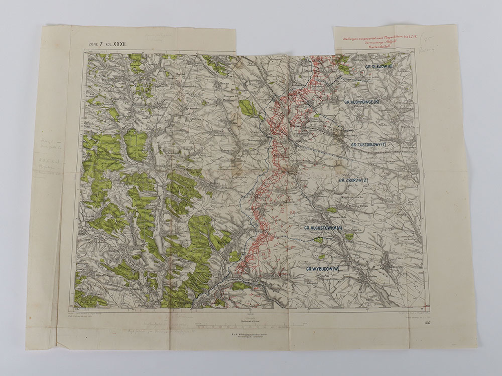 Trench Maps World War One. - Image 5 of 5