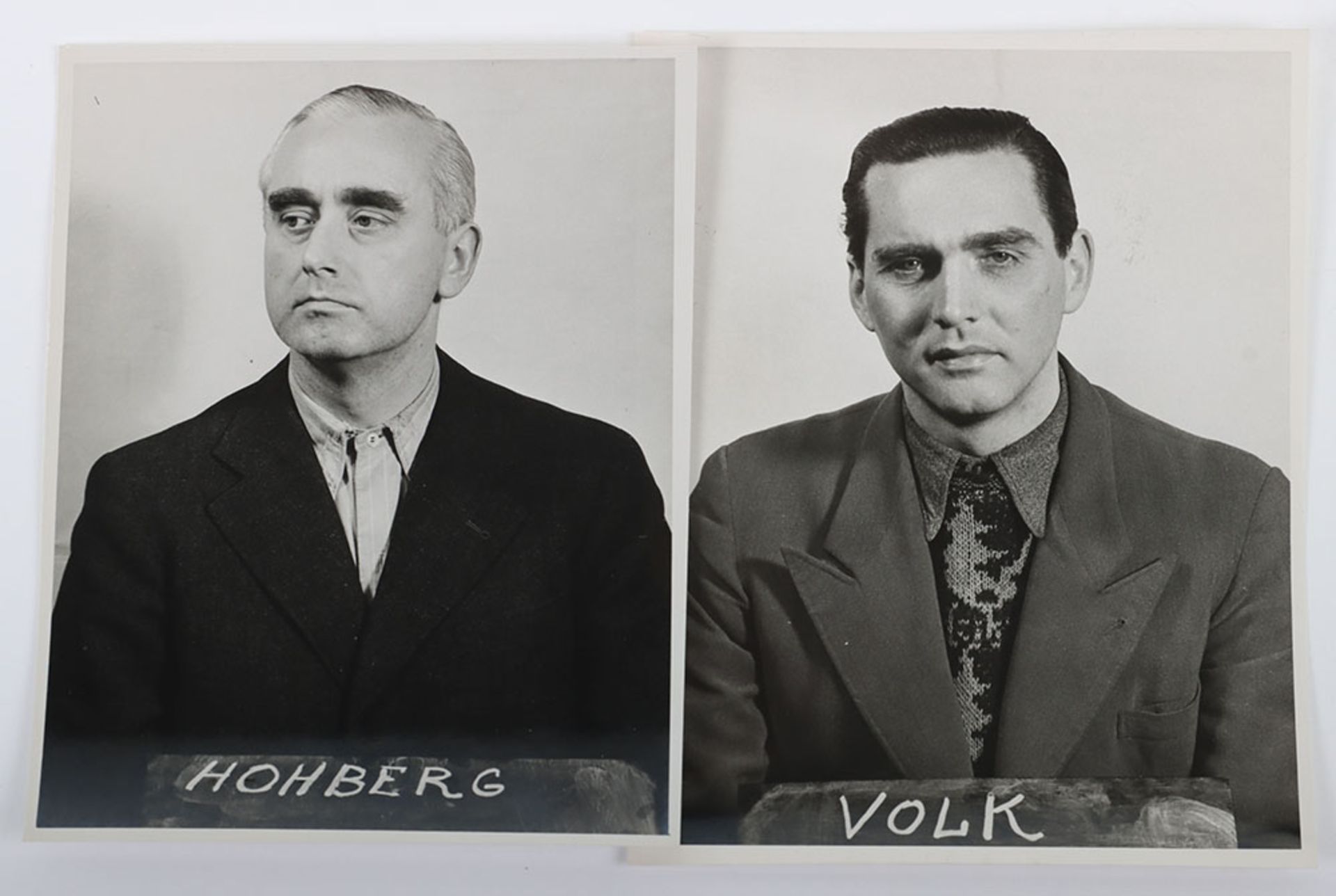 Nuremberg Trial, The Pohl Trial. Photographs of a number of the key defendents in this trial at Nure - Image 4 of 5