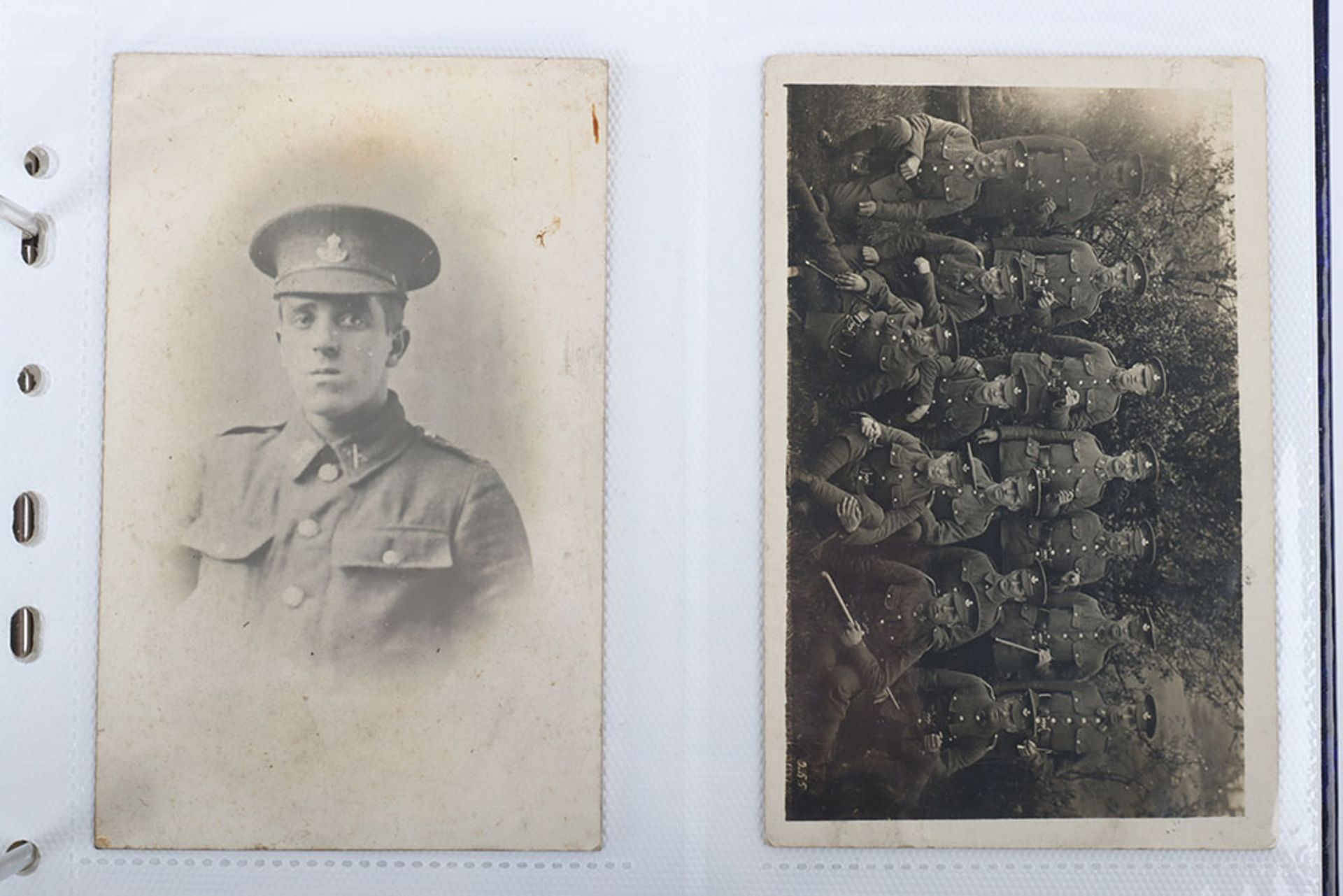 Collection of Mainly Great War Postcard Photographs, Christmas Cards etc - Image 18 of 19