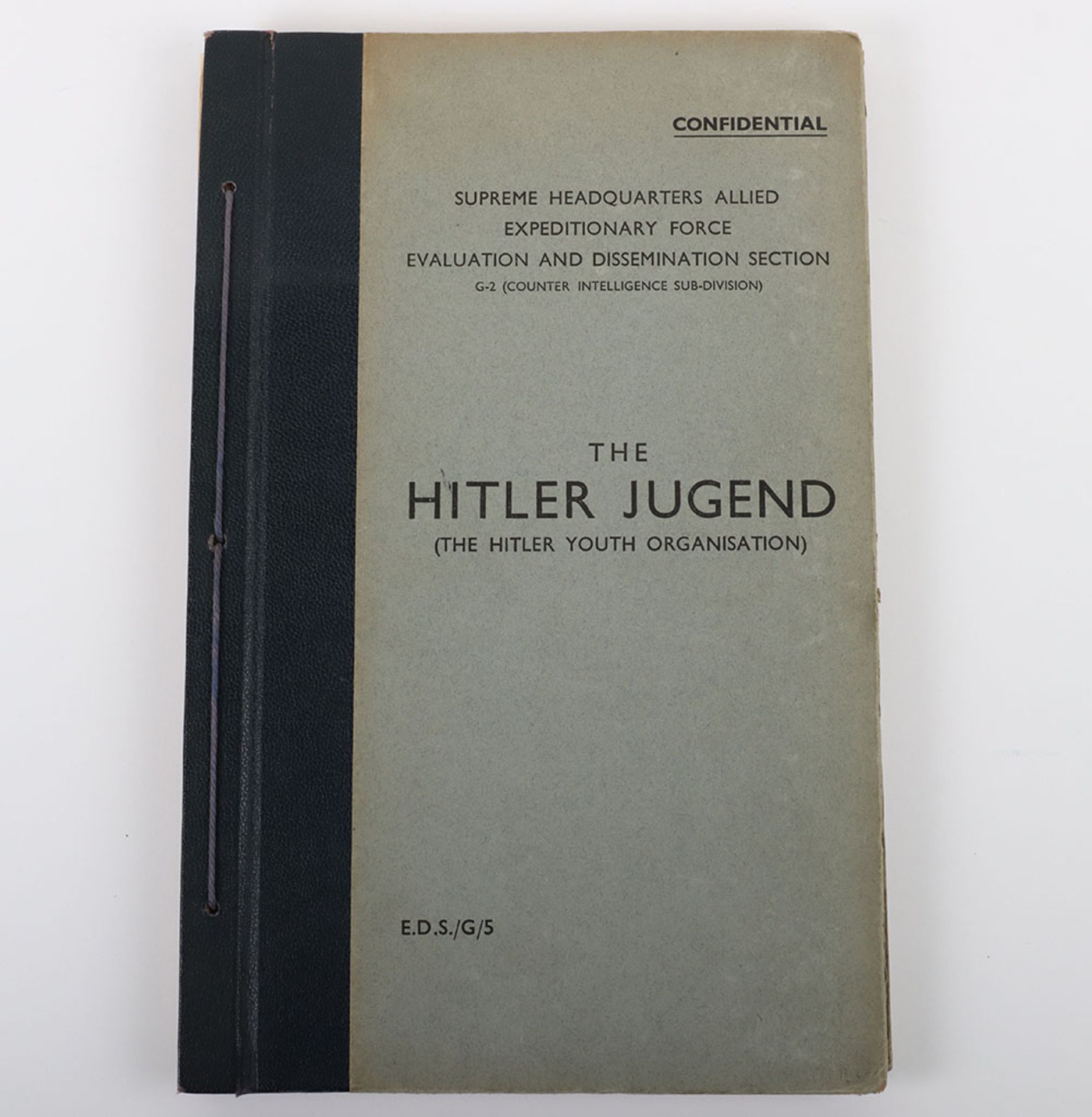 The Hitler Jugend (The Hitler Youth Organisation) Supreme Headquarters Allied Expeditionary Force. C