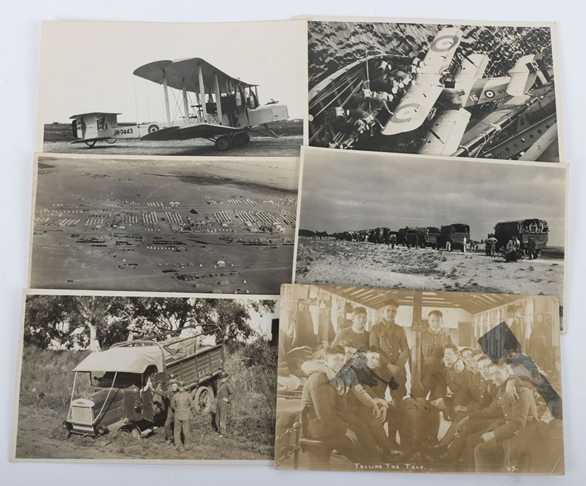 British RAF Squadron photographs Egypt c.1926. - Bild 5 aus 12