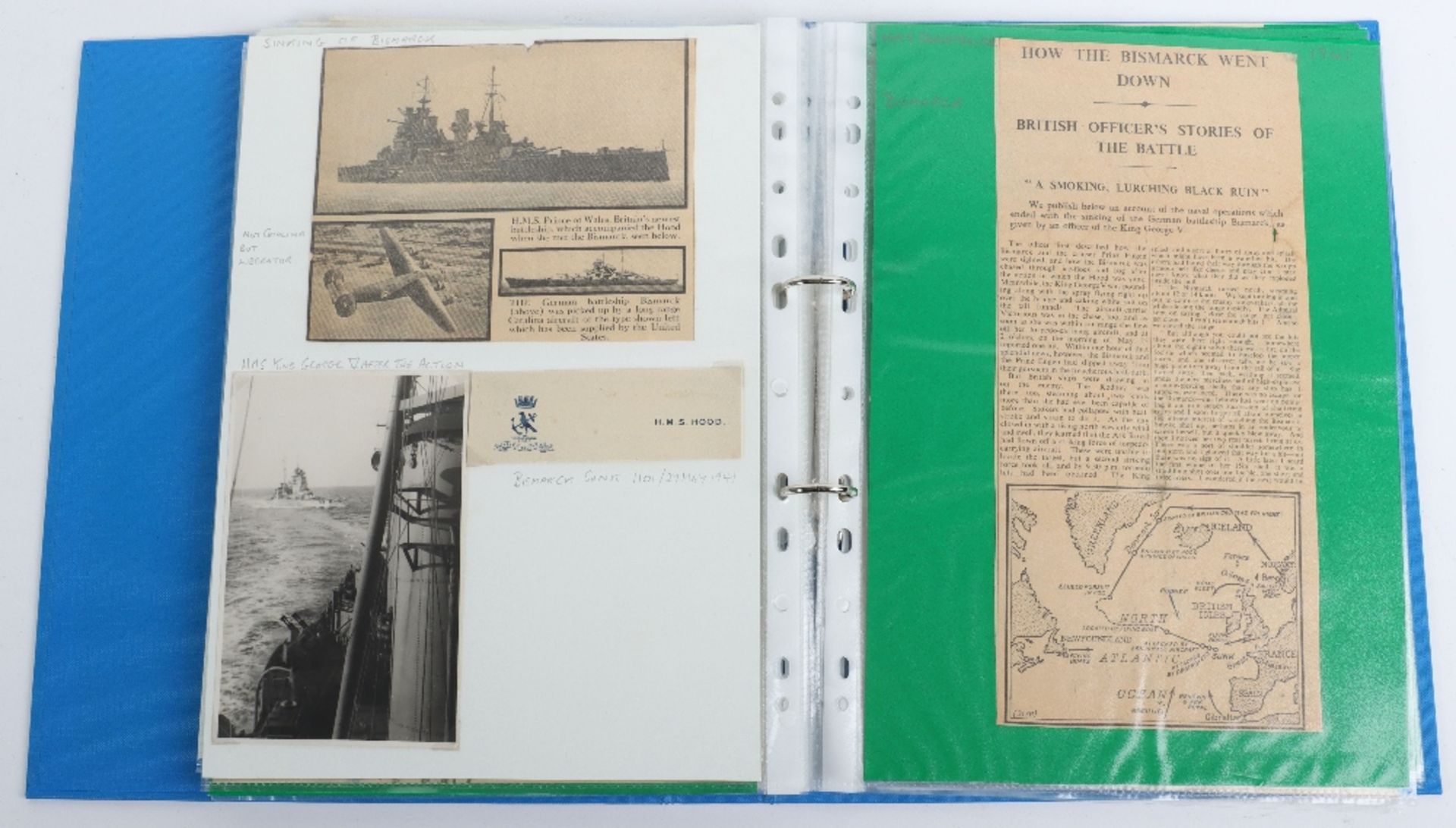 Historically Important and Very Interesting Archive With Fascinating Bismarck Sinking Content - Image 31 of 36