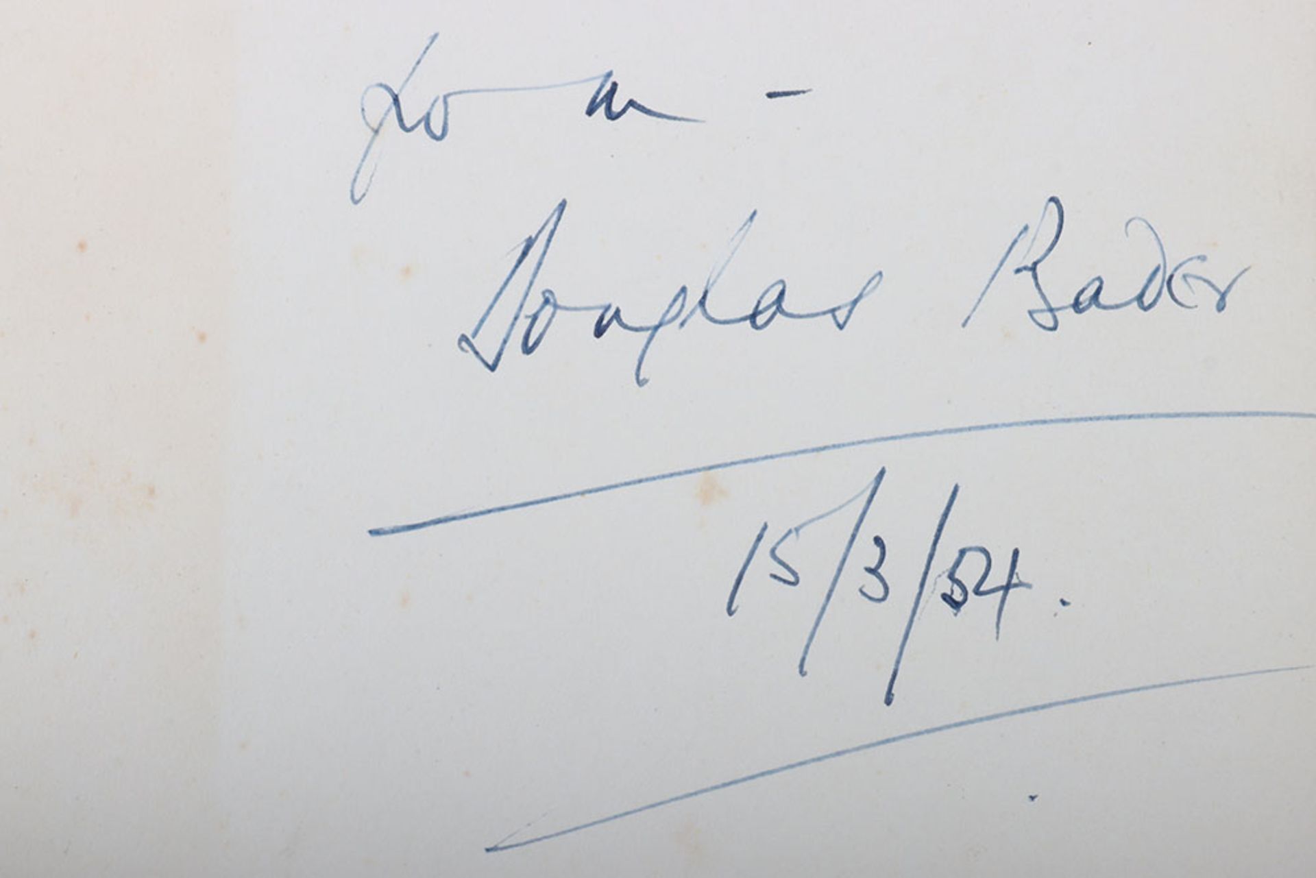 Douglas Bader signed book - Image 3 of 6