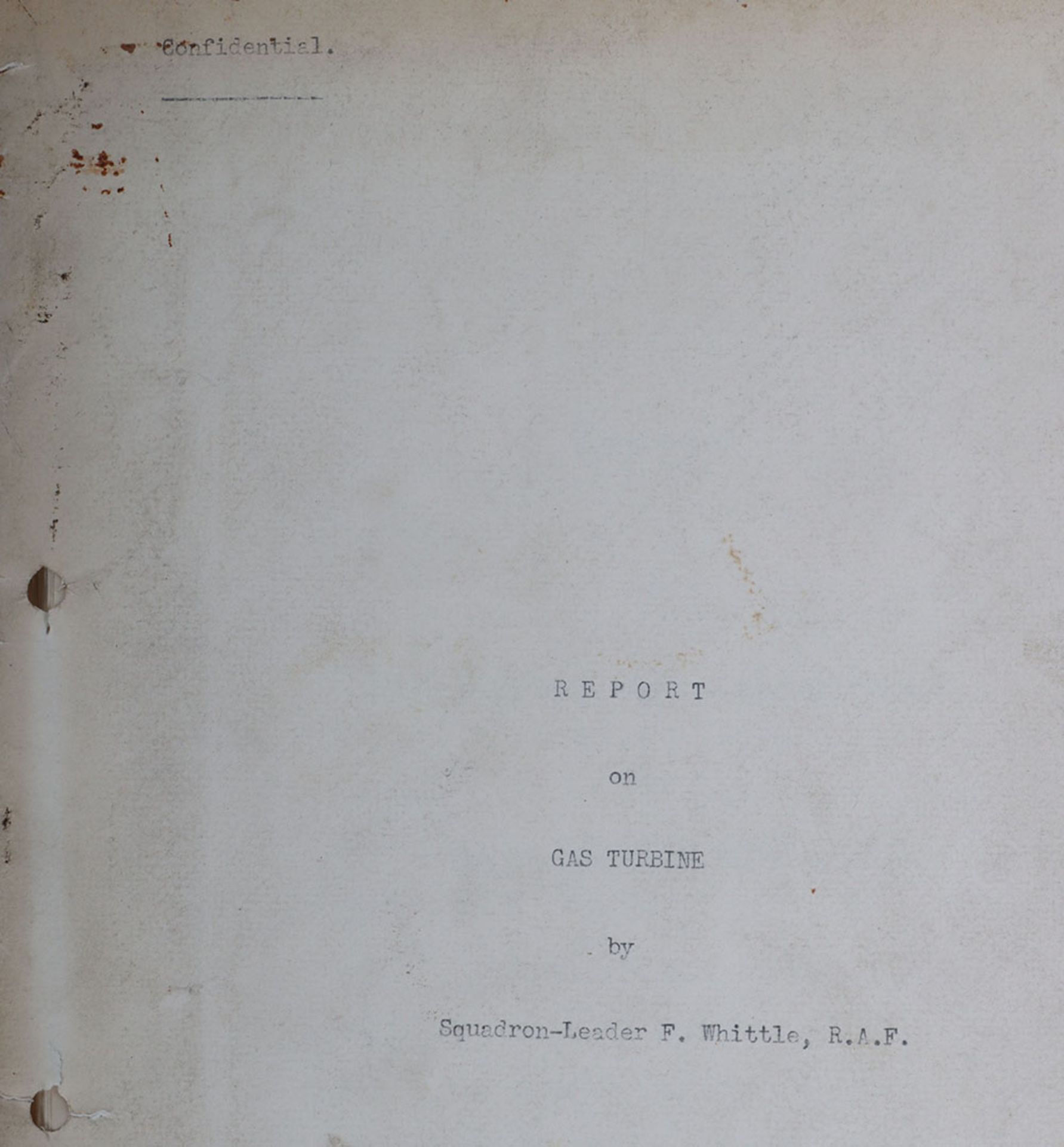 Frank Whittle, Highly important documents relating directly to the development and testing of the tu - Bild 4 aus 7