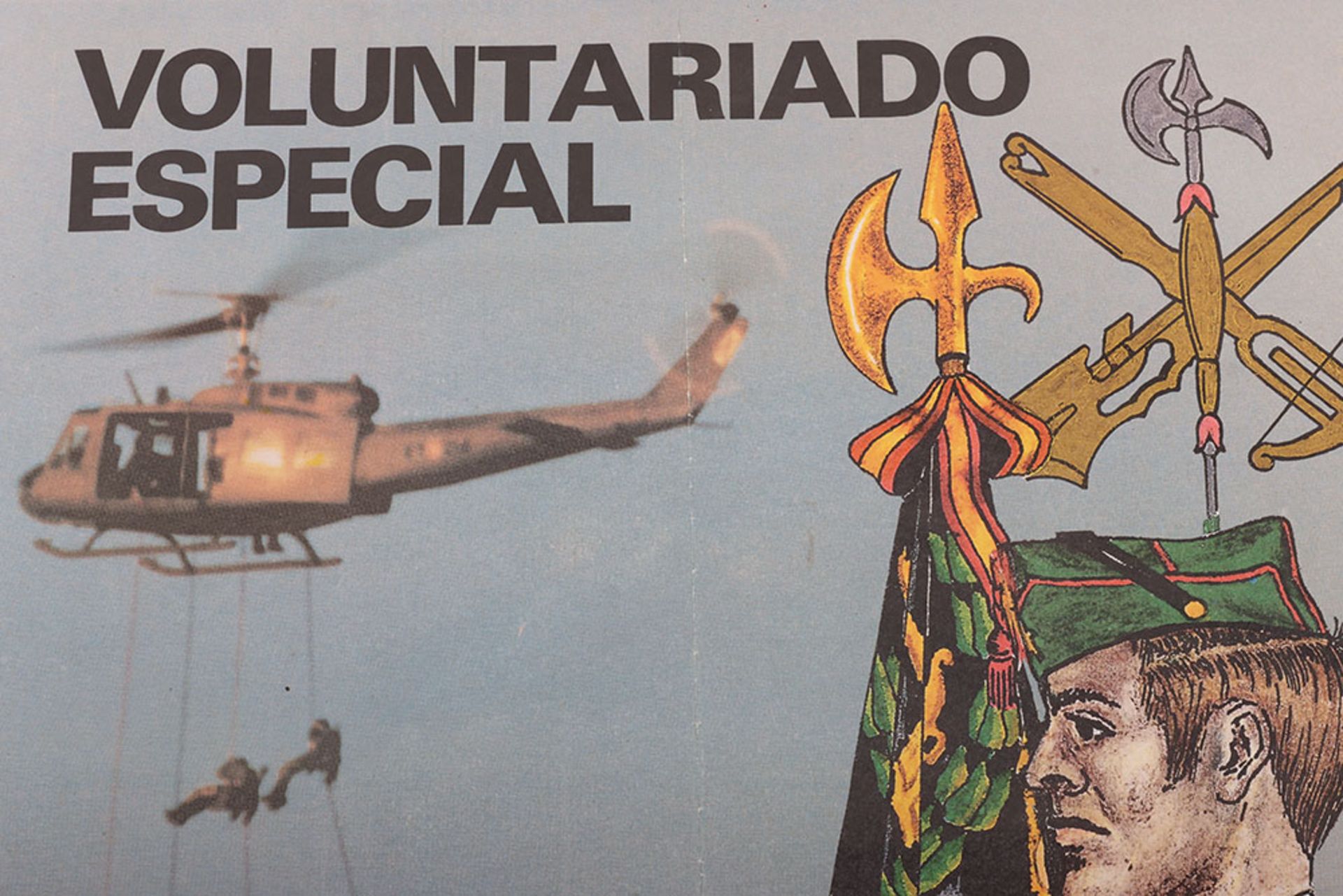 Poster Spanish Legion Malaga 1988 - Image 2 of 5