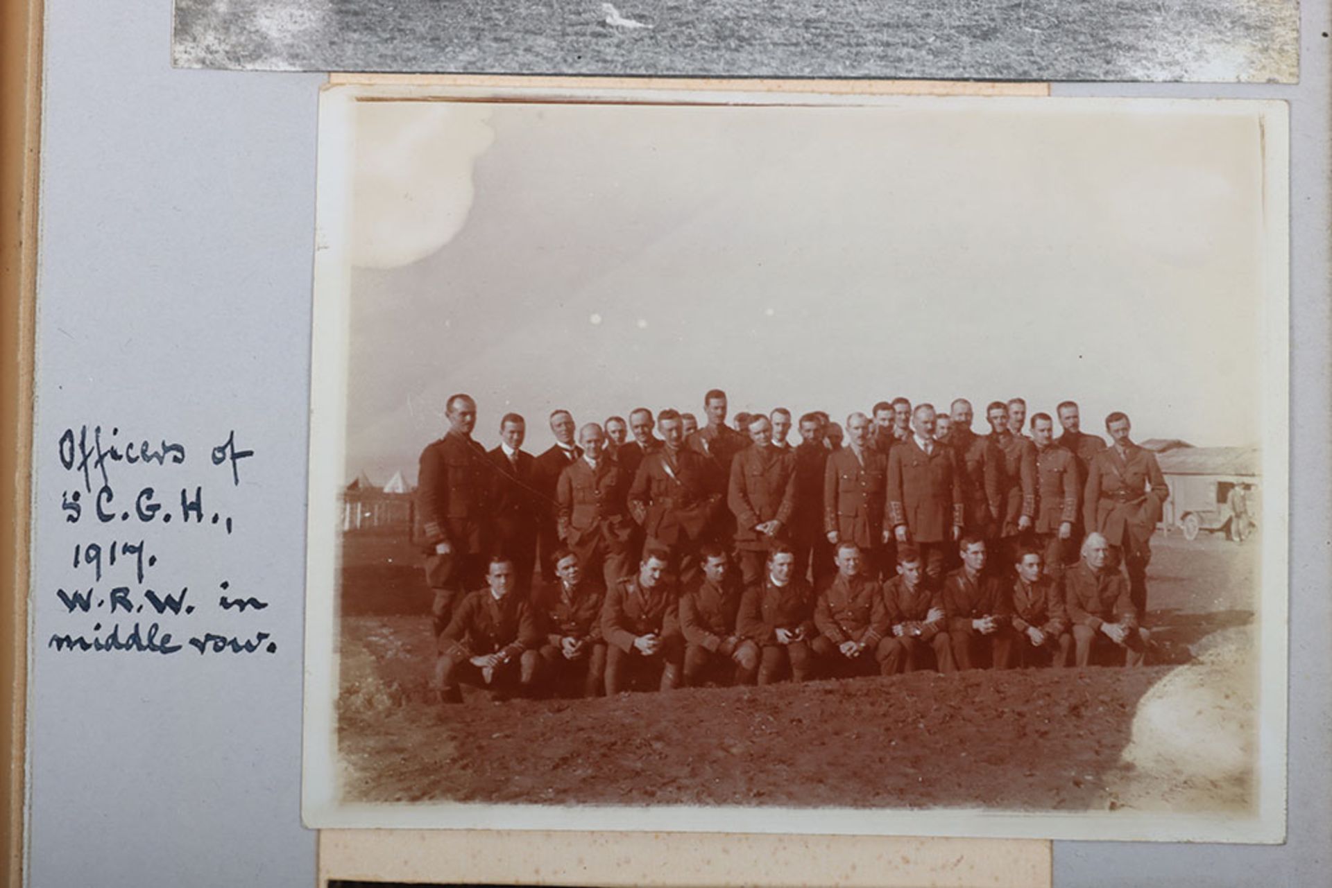 Very Interesting Great War Photograph Album and Scrap Album of the Canadian Army Medical Corps in Sa - Image 22 of 26