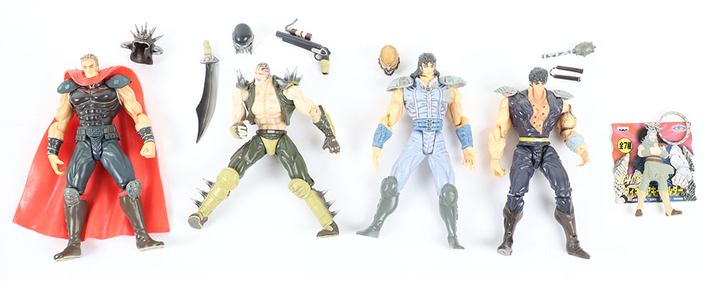 Kaiyodo Xebec toys Fist of the North star Loose figures