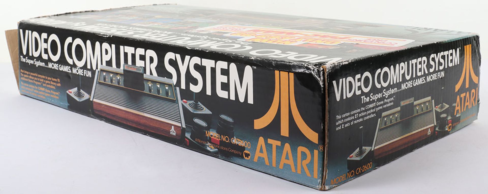 Vintage Atari Video Computer system CX-2600 boxed complete - Image 5 of 8