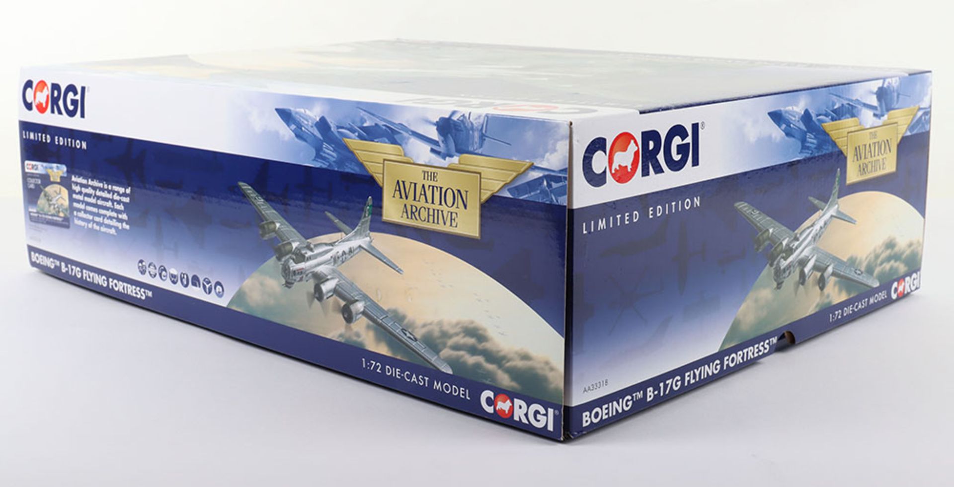 Corgi “The Aviation Archive” AA33318 Boeing B-17G Fortress boxed model - Image 3 of 6