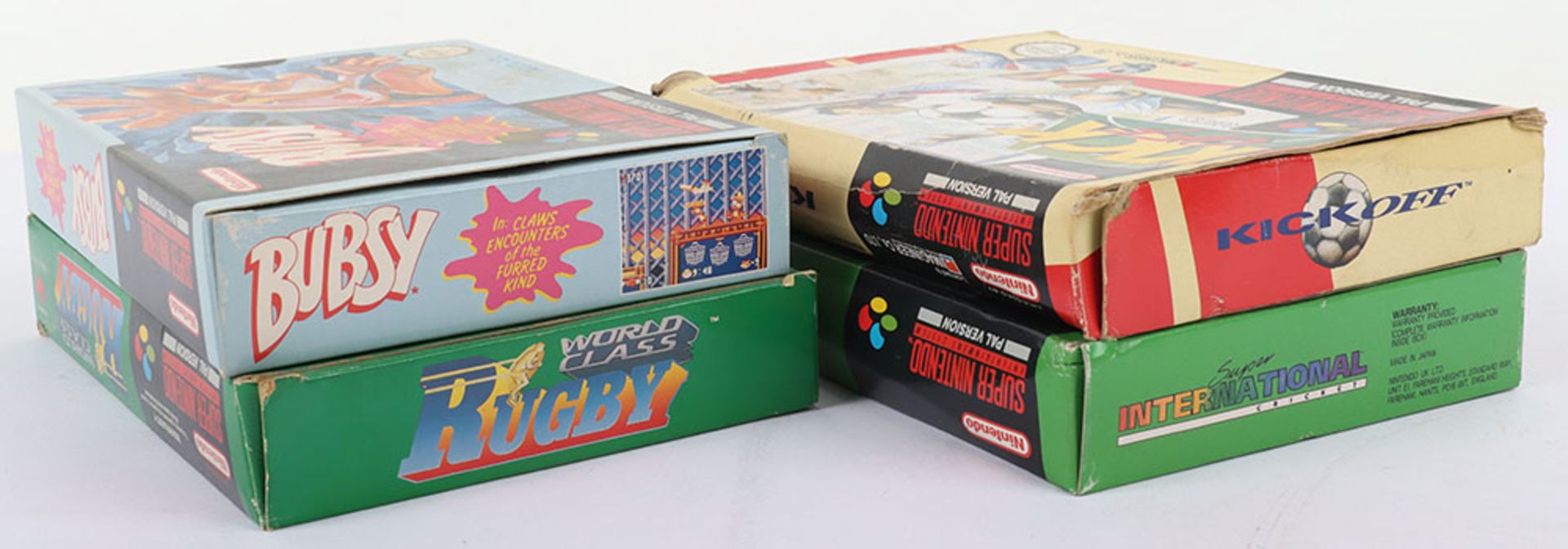 Four Boxed Super Nintendo SNES Games - Image 3 of 6