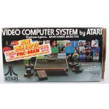 Vintage Atari Video Computer system CX-2600 boxed complete