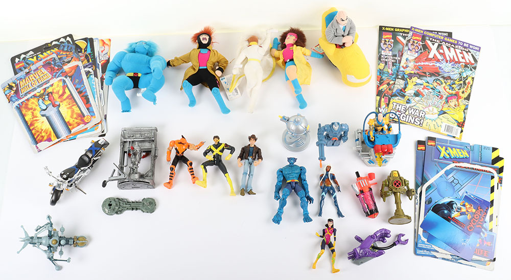 X-men Mixed toybiz figures with plushie