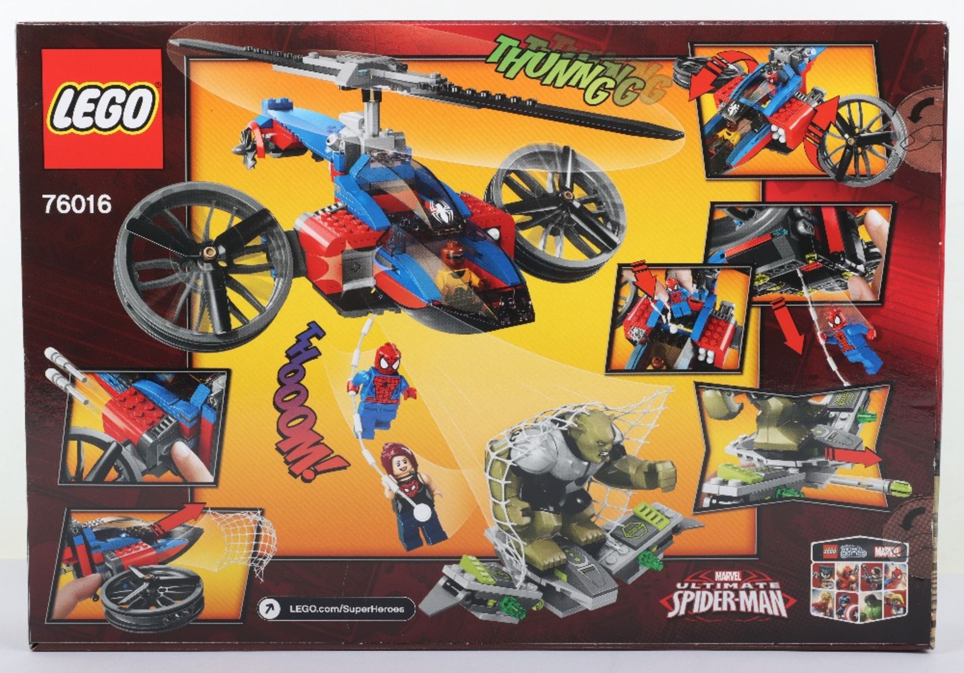 Lego Marvel Superheroes 76016 Spider-helicopter rescue sealed set - Image 7 of 7