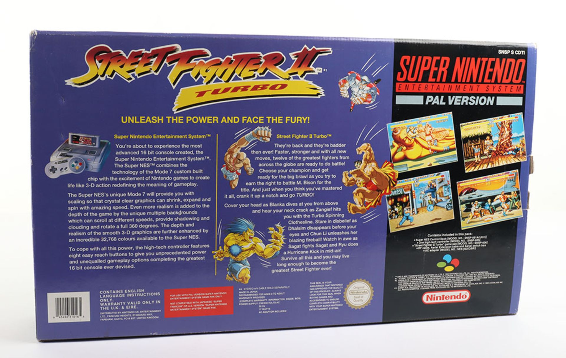 Super Nintendo Street Fighter 2 Turbo edition boxed - Image 3 of 11