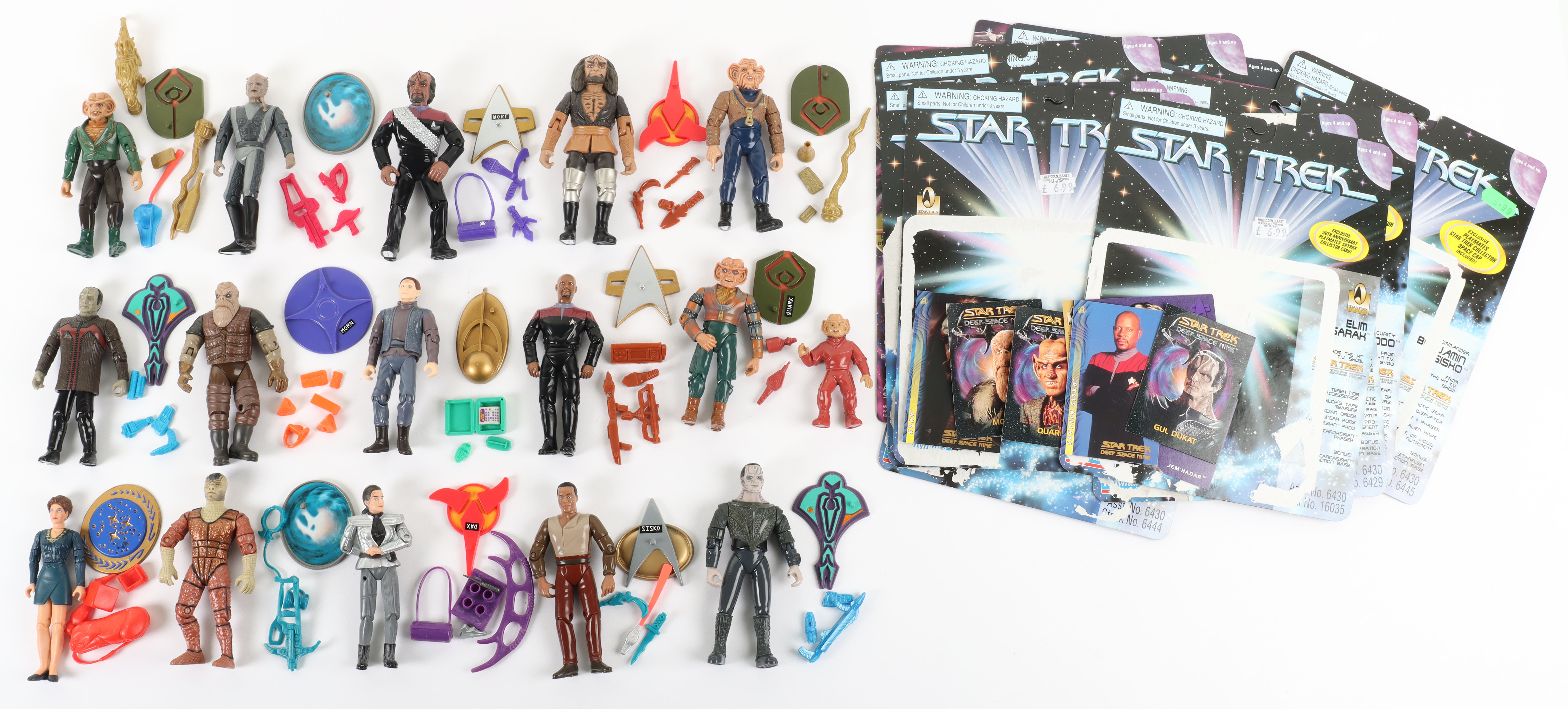 Star Trek Deep Space Nine playmates figures