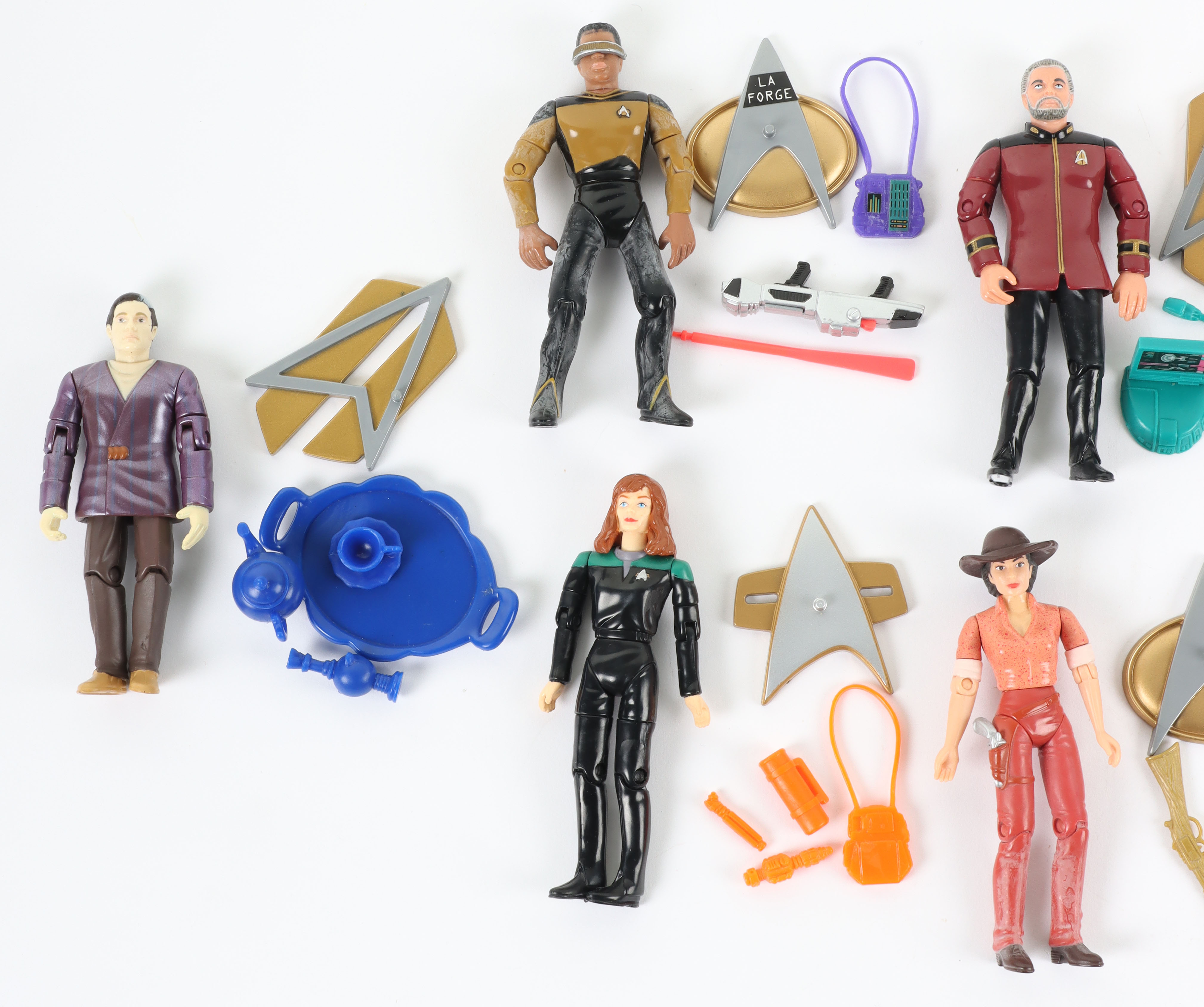 Star Trek The Next Generation and voyager playmate figures - Bild 5 aus 5