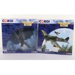 Two Corgi “The Aviation Archive” AA32518 and AA36510 boxed models