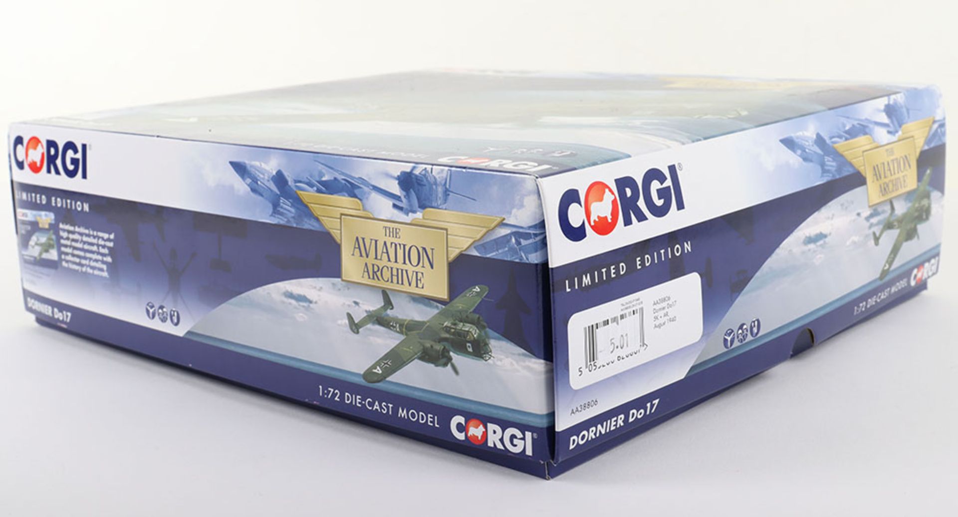 Corgi “The Aviation Archive” AA38806 Dornier Do17 boxed model - Image 3 of 6