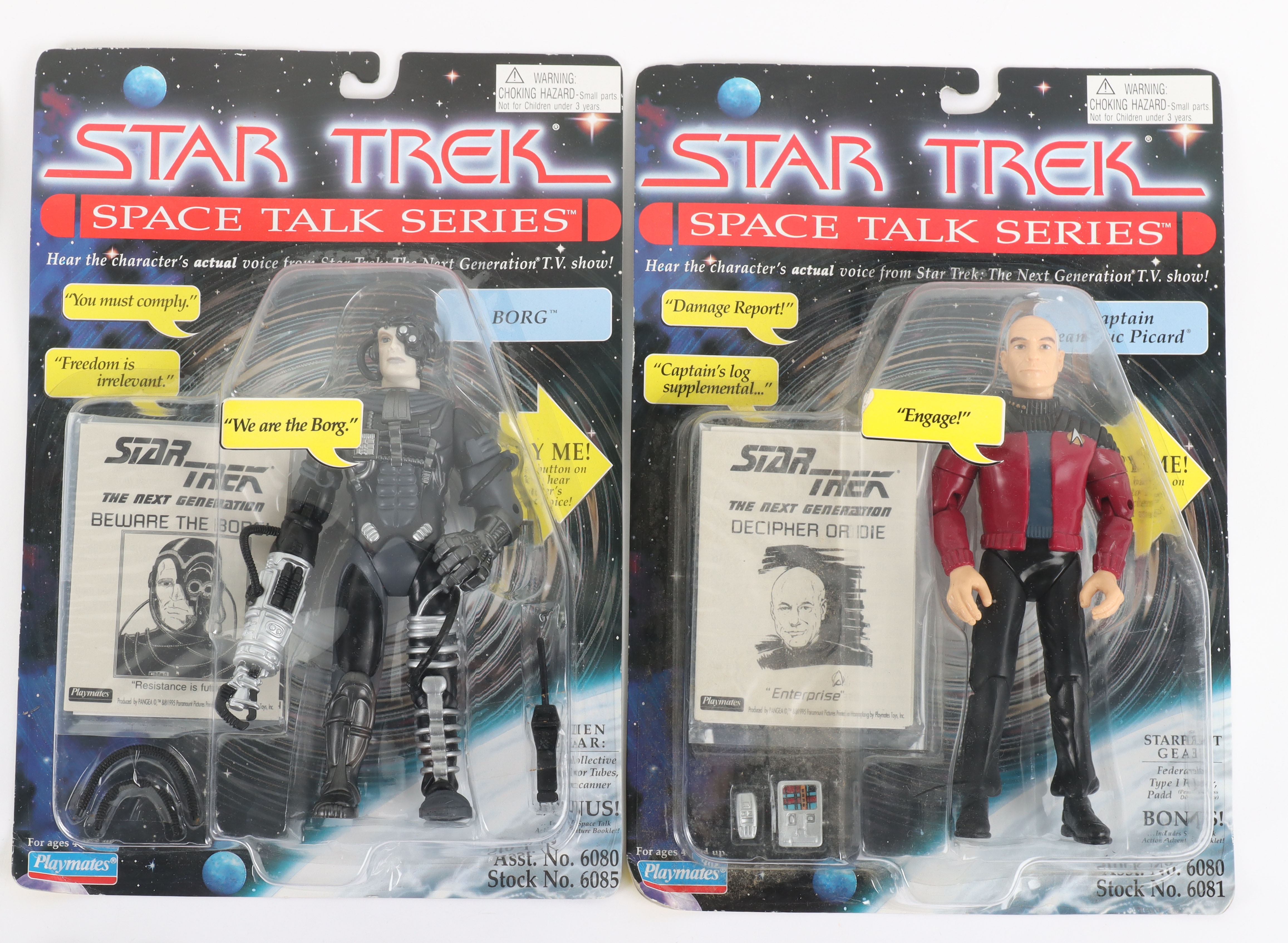 Playmates Star Trek Space Talking series MOC figures - Bild 3 aus 4