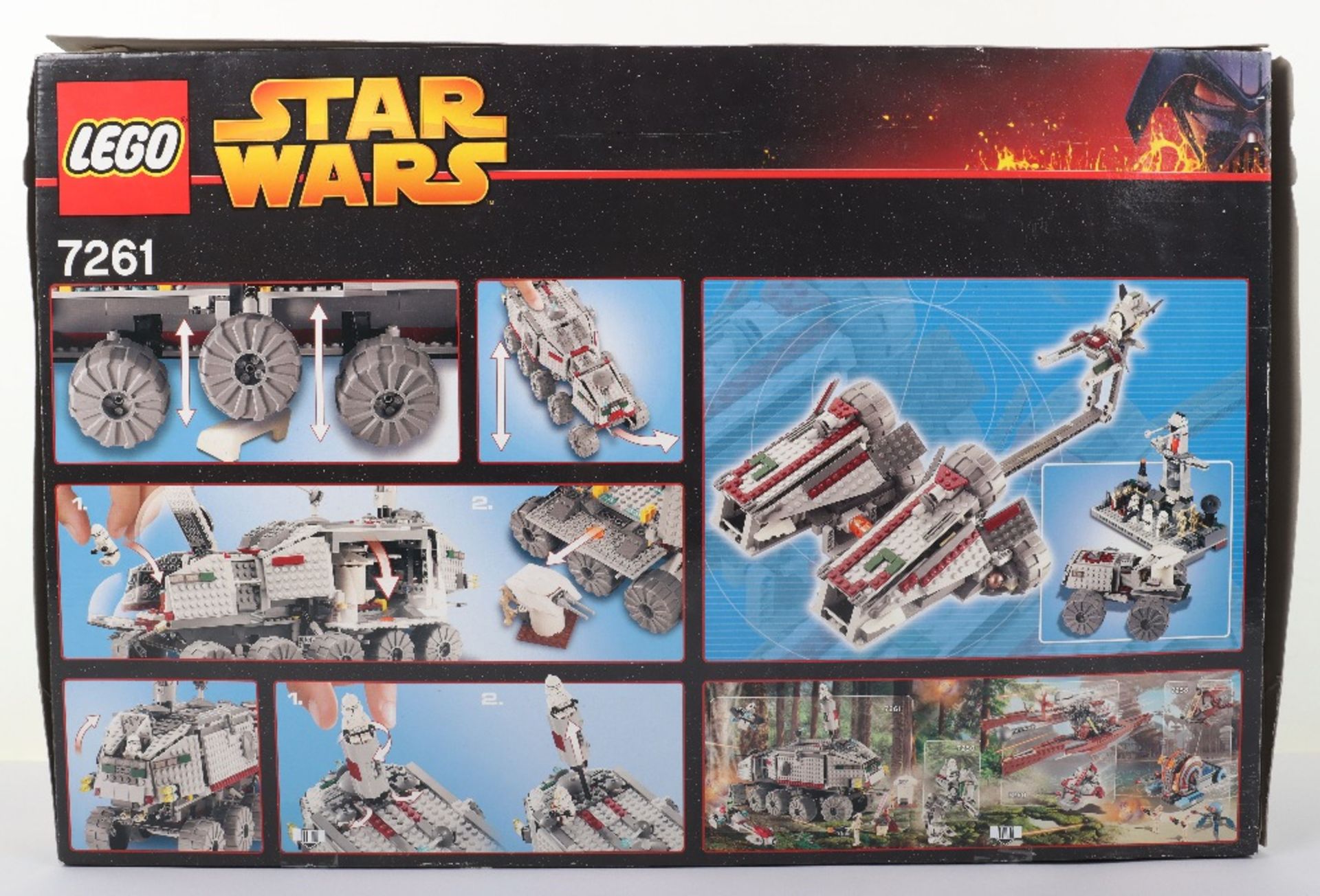 Lego Star Wars 7261 Clone Turbo Tank with light-up Mace Windu boxed - Image 4 of 6