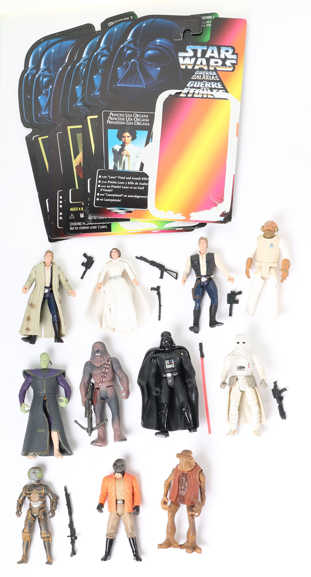 Large quantity of Star Wars POTF and Episode one figures - Image 10 of 10