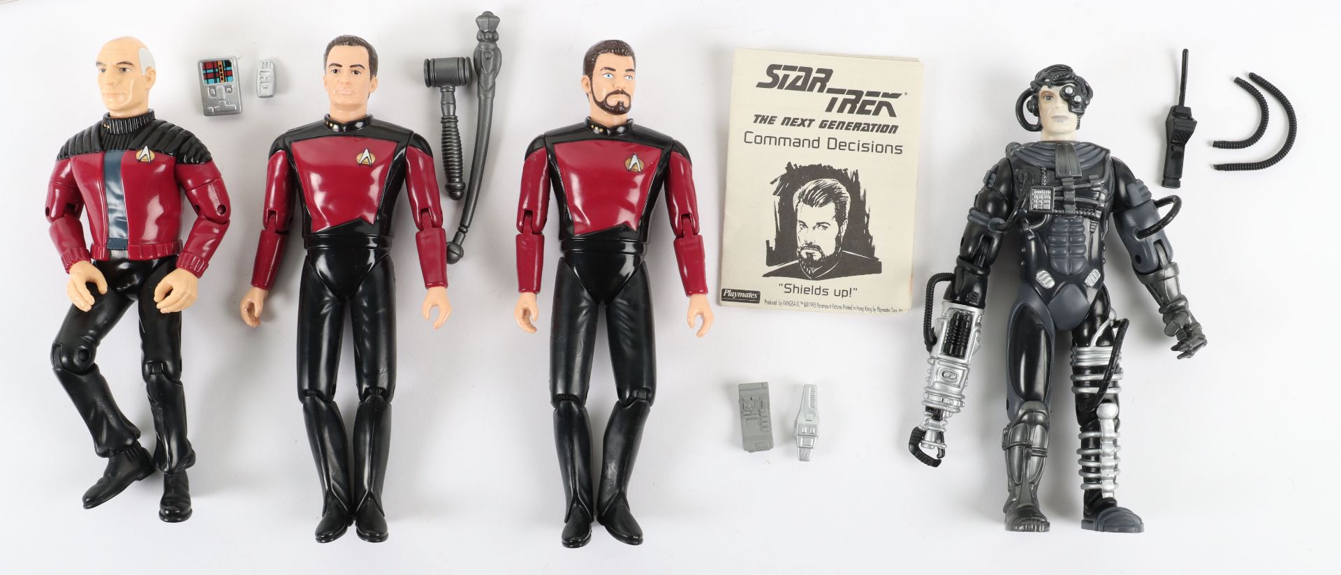 Playmates Star Trek Space Talking series MOC figures - Image 4 of 4