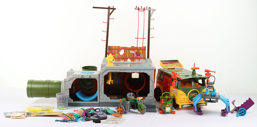 1980s/90s Teenage mutant ninja turtles Sewer Playset