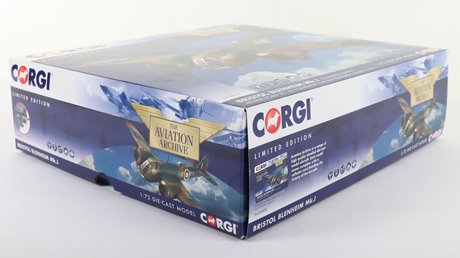 Corgi “The Aviation Archive” AA3806 Bristol Blenheim boxed - Image 4 of 6