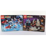 1990s Lego System 6959 box & 6973 boxed set