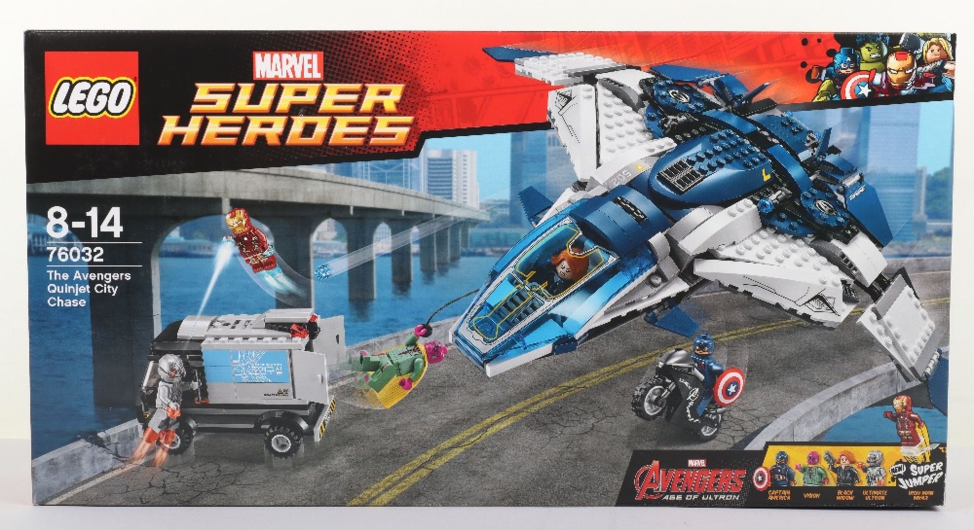 Lego Marvel Superheroes 76032 The Avengers Quinjet city chase sealed boxed