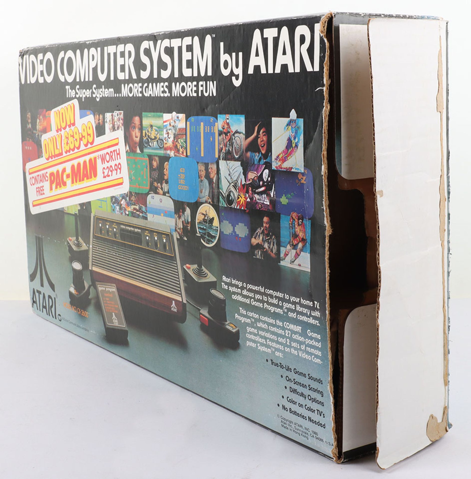 Vintage Atari Video Computer system CX-2600 boxed complete - Image 2 of 8