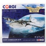 Corgi “The Aviation Archive” AA27501 Short Sunderland Mk3 boxed model