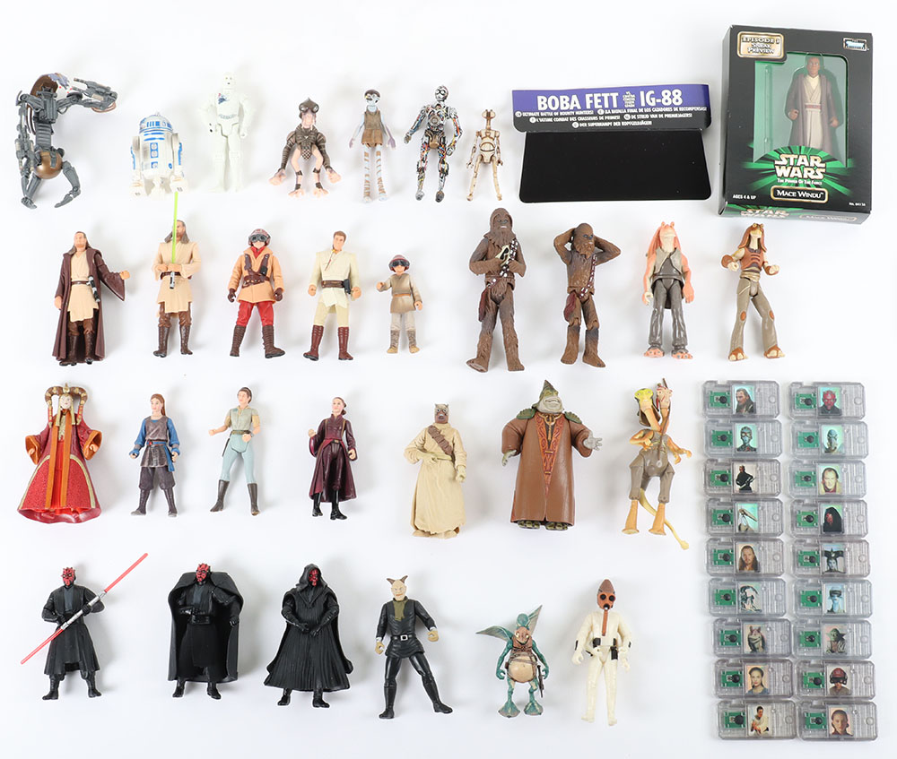 Large quantity of Star Wars POTF and Episode one figures - Image 9 of 10