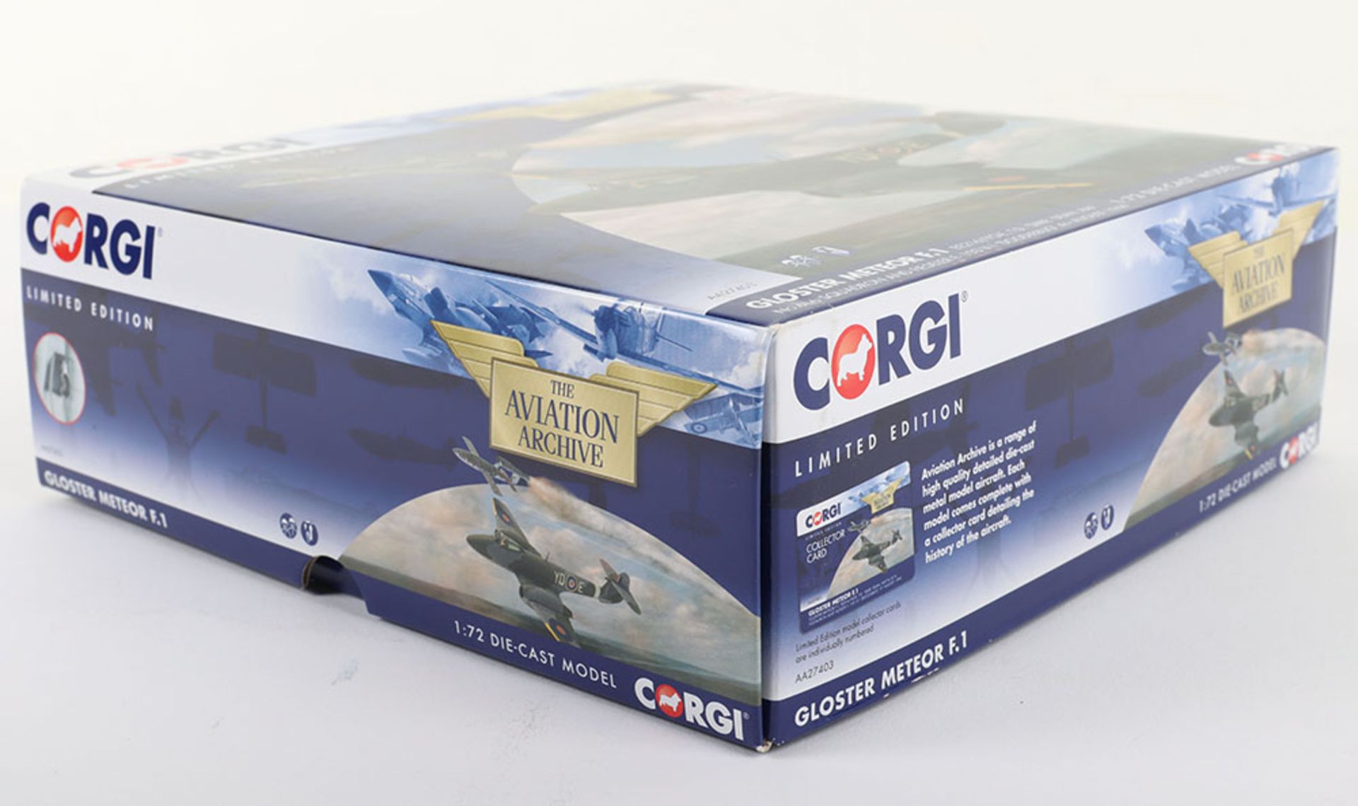 Corgi “The Aviation Archive” AA27403 Gloster Mereor boxed models - Image 4 of 7