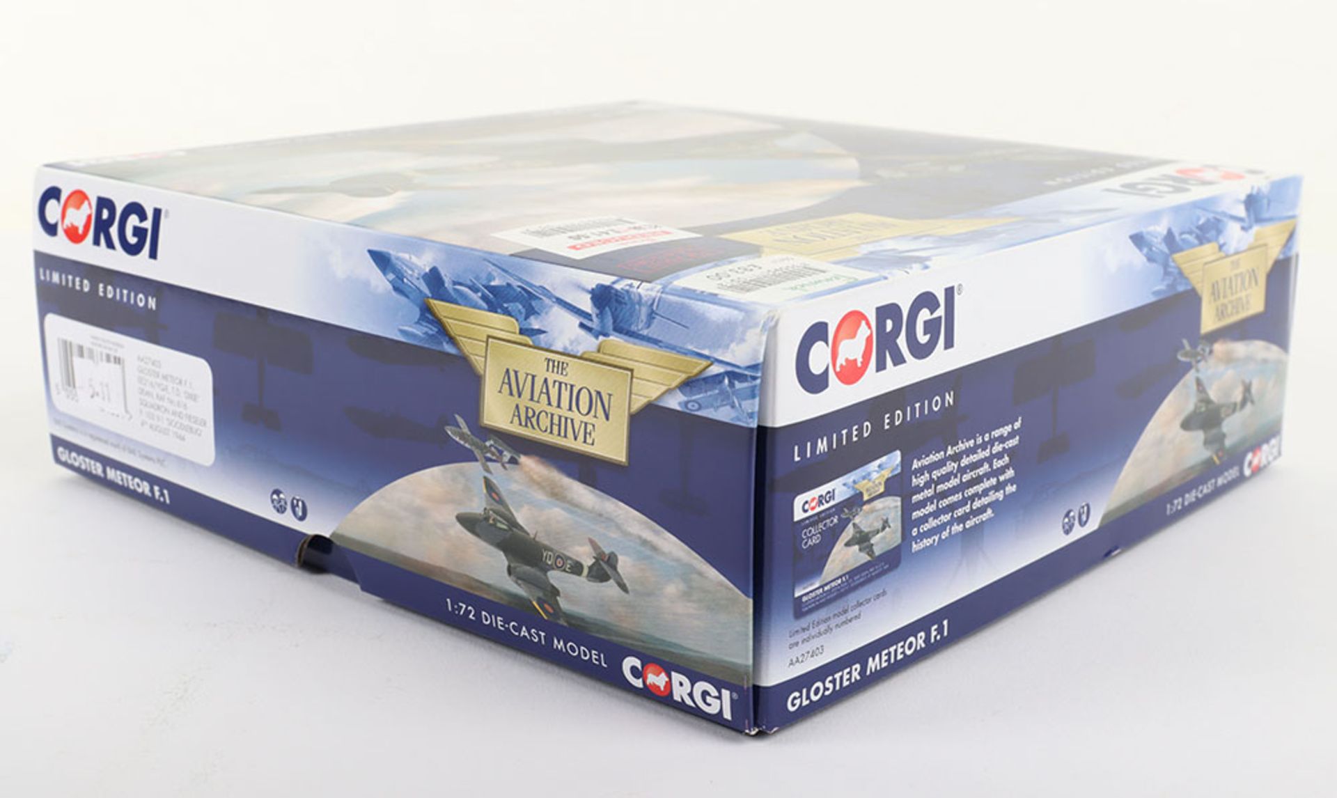 Corgi “The Aviation Archive” AA27403 Gloster Mereor boxed models - Image 3 of 7