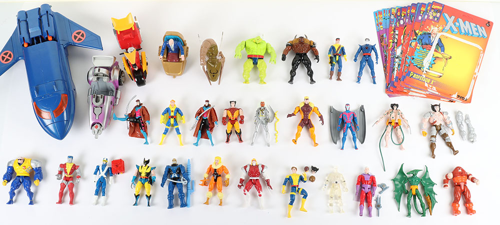 1990s Marvel X-men Toybiz figures