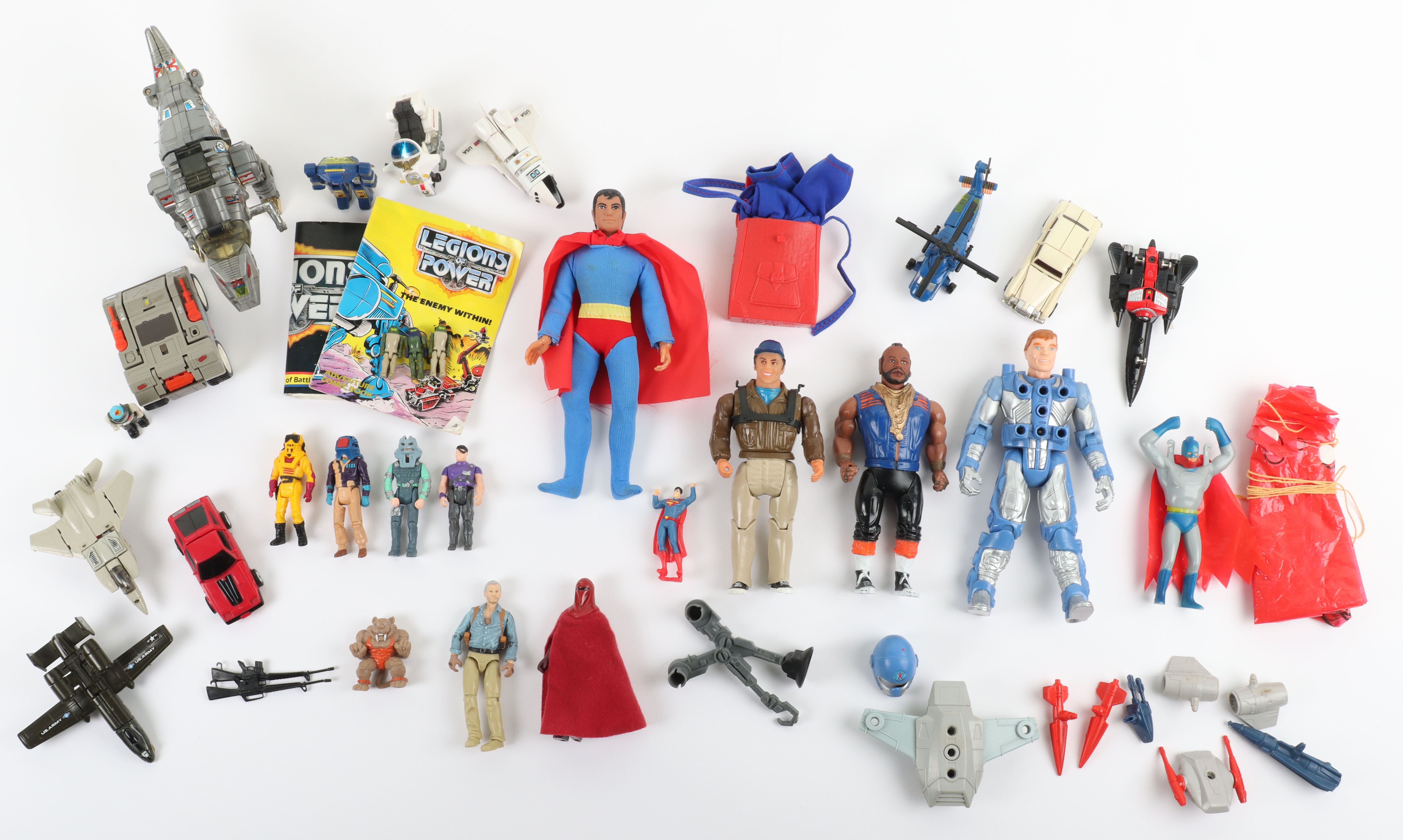 1970s and 80s action figures