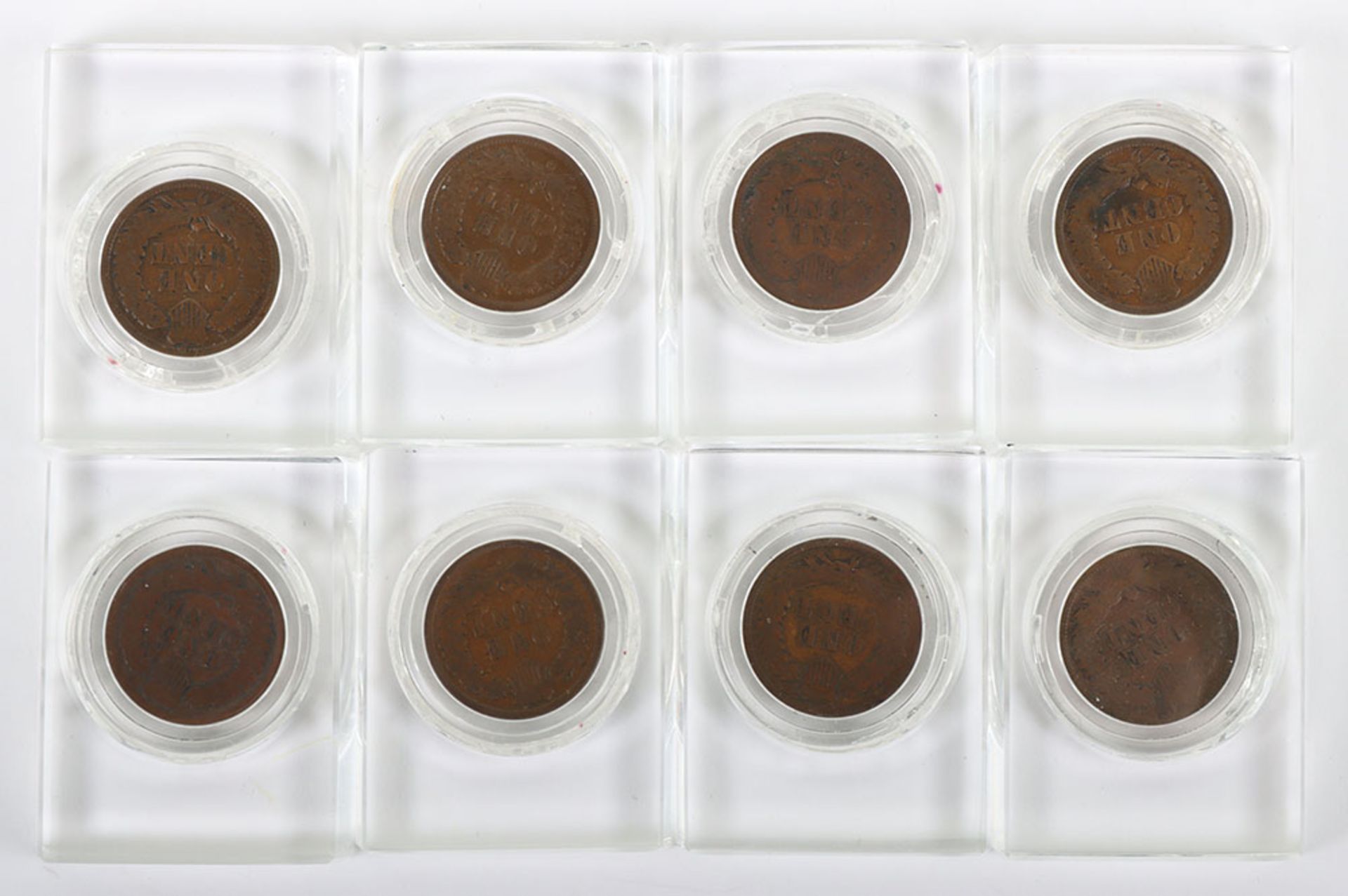 A selection of USA Cents, 1897, 1898, 1901, 1902, 1903, 1904, 1905, 1906 - Bild 4 aus 4