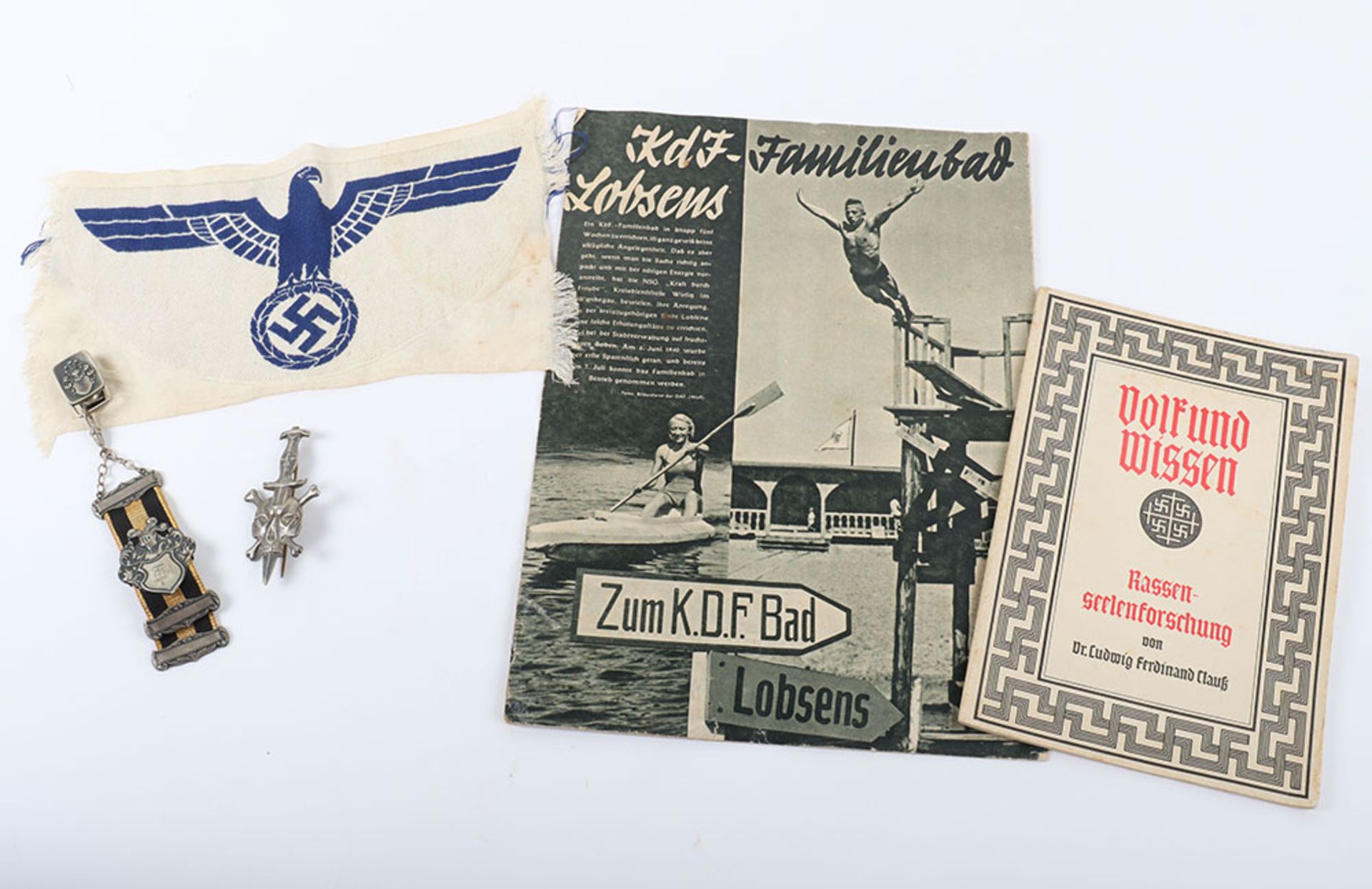 WW2 German Kriegsmarine Sports Eagle and Militaria