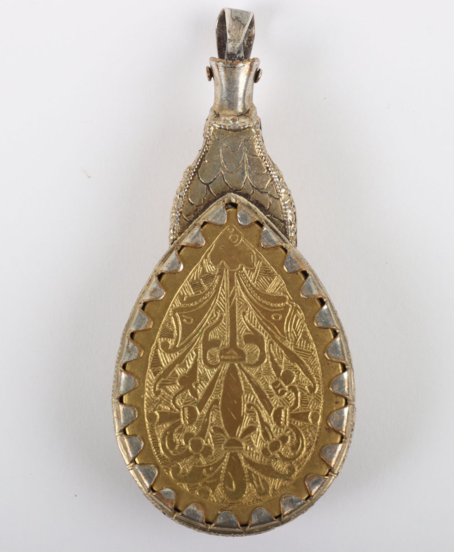 A fine copy of the Alfred Jewel, gilt metal, unmarked - Image 3 of 6