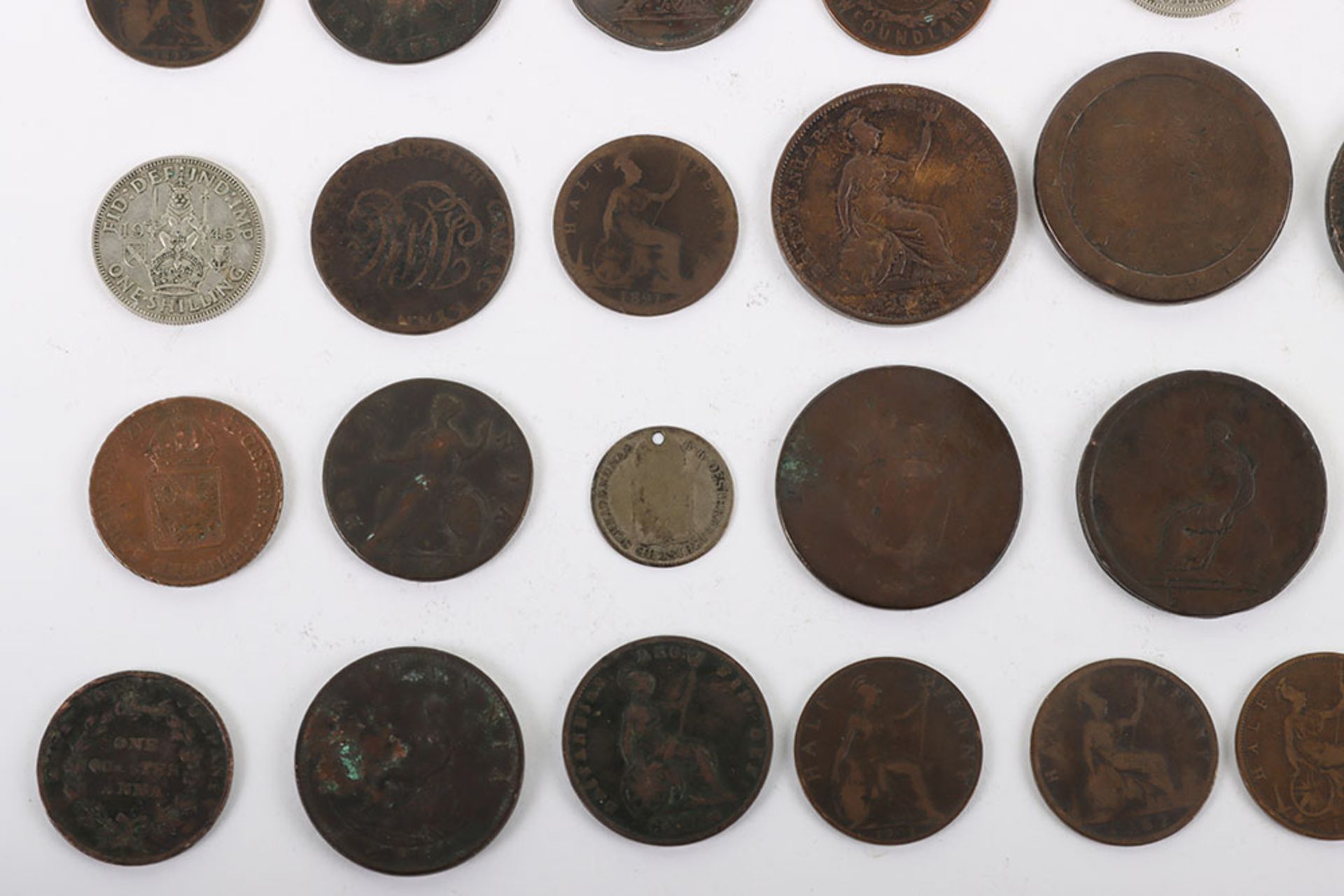 Selection of Georgian and later coinage - Image 9 of 10