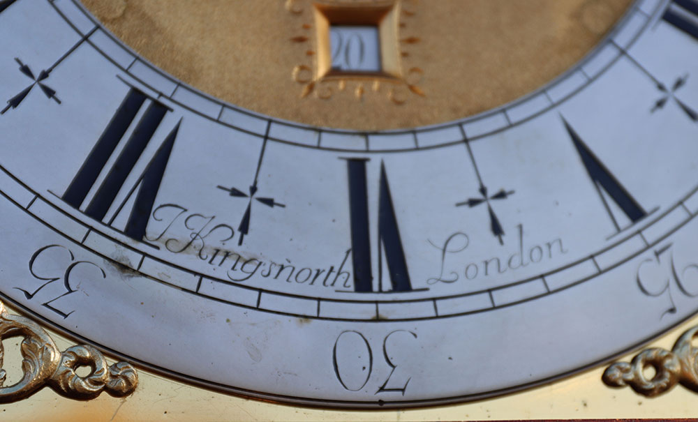 A fine 17th century William III walnut 8-day longcase clock, John Kingsnorth circa 1695 - Image 6 of 32