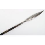 A tribal spear