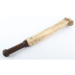 A 19th century bone cosh / baton