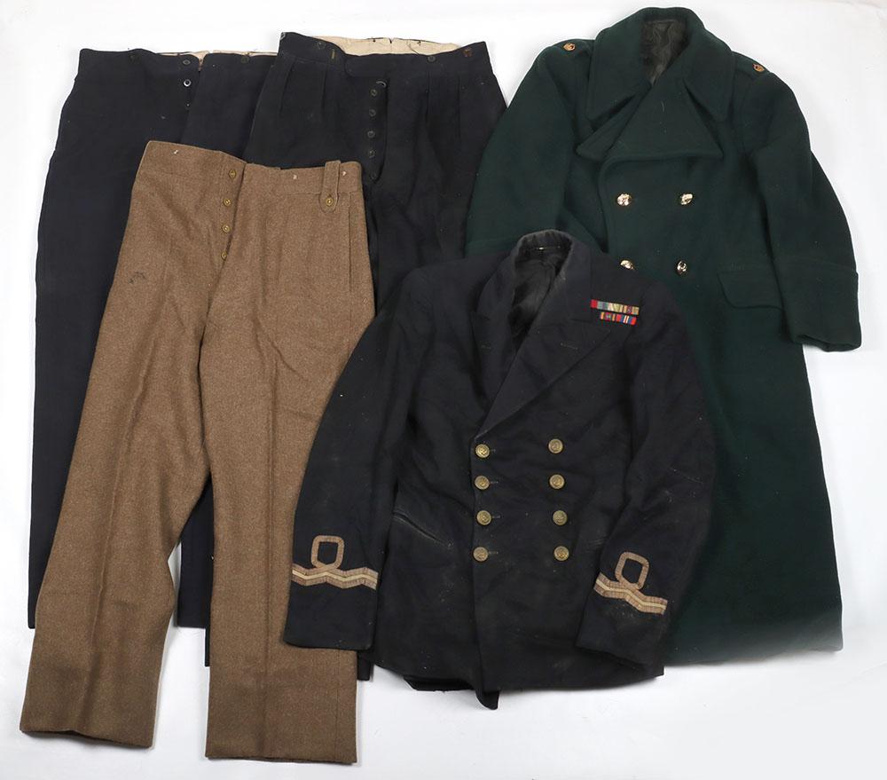 WW2 Royal Navy Officers Tunic and Trousers
